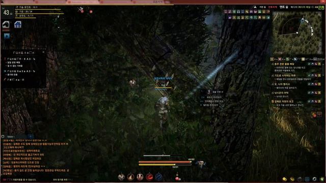 Black Desert Online OBT Korean :Наткнулся на здоровое дерево смотреть онлайн