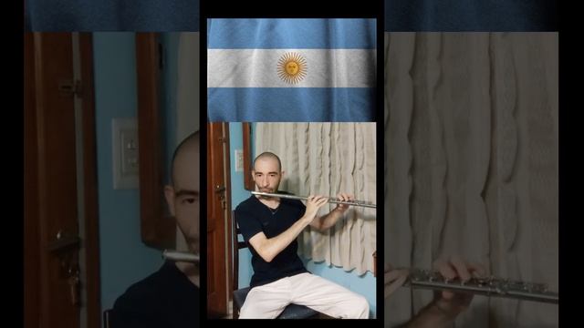 HIMNO NACIONAL ARGENTINO. Flauta Traversa. смотреть онлайн