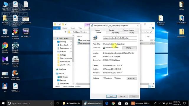 How to show net speed on your computer/laptop | Taskbar || HACKTUNES || смотреть онлайн