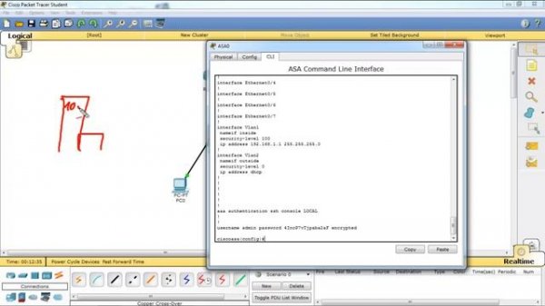 16.Видео уроки Cisco Packet Tracer. Курс молодого бойца. Cisco ASA