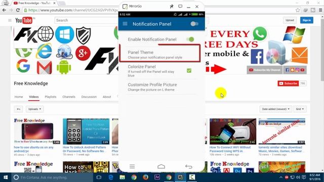 how to change android M/N/L status bar on any Android Version (No Root) Hindi/urdu|custom statusbar смотреть онлайн