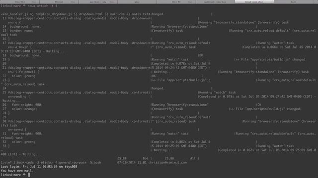 Increased developer productivity with Tmux Part 9: Terminal.app смотреть онлайн