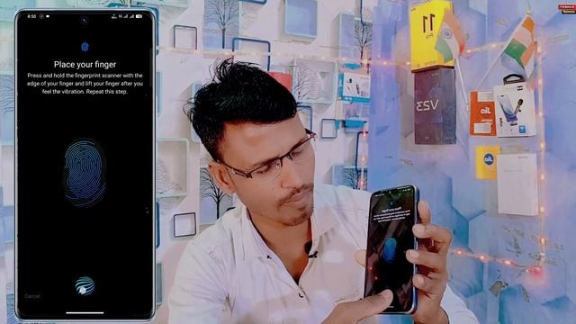 Vivo T3 5g in Display Fingerprint Lock Enable | Vivo T3 Display Fingerprint Screen Lock Kaise Lagay смотреть онлайн