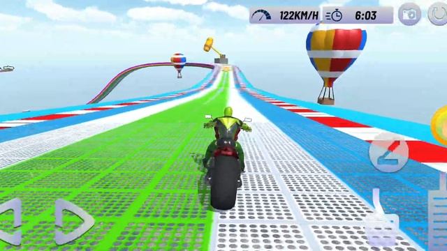 Spiderman Superhero Bike Stunt GT Racing - Mega Ramp Games-Best Android Gameplay HD