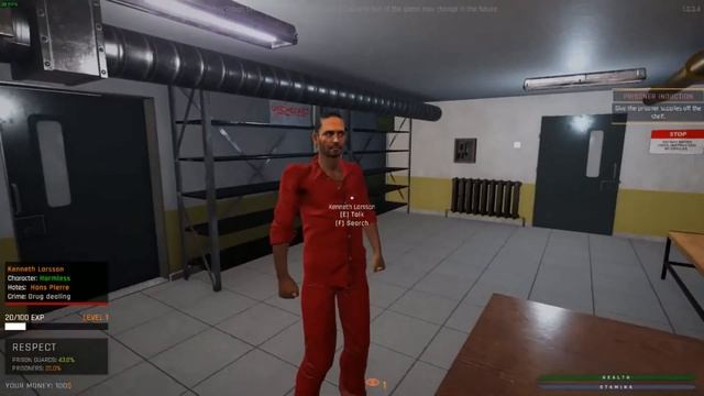 Prison Simulator: Prologue | Linux (Proton) Gameplay смотреть онлайн