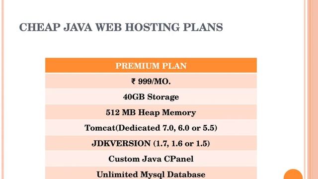Cheap Java Web Hosting Plans | Java web hosting in india смотреть онлайн