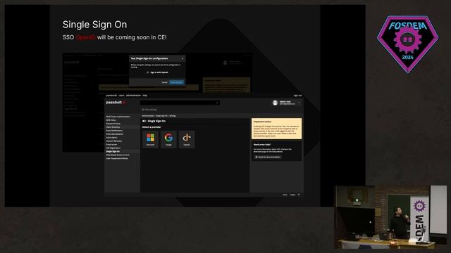 Passbolt: Open Source Password Manager for Teams - FOSDEM 2024 смотреть онлайн