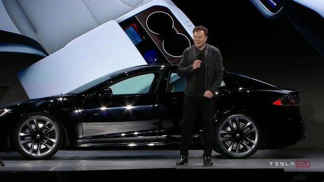 Tesla Model S Plaid Elon Musk Shows Off Tesla’s Fastest Car Yet смотреть онлайн