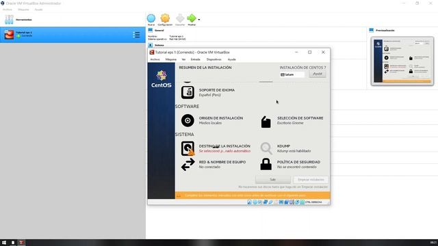 Instalación de Centos 7 en Virtualbox смотреть онлайн