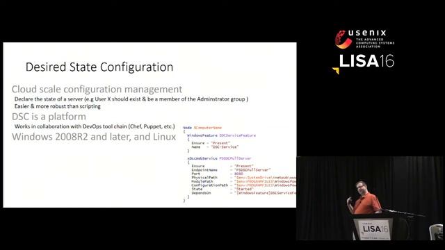 LISA16 - The Devopsification of Windows Server 2016 смотреть онлайн