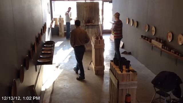 Time Lapse of "Gathering" Exhibition Install смотреть онлайн