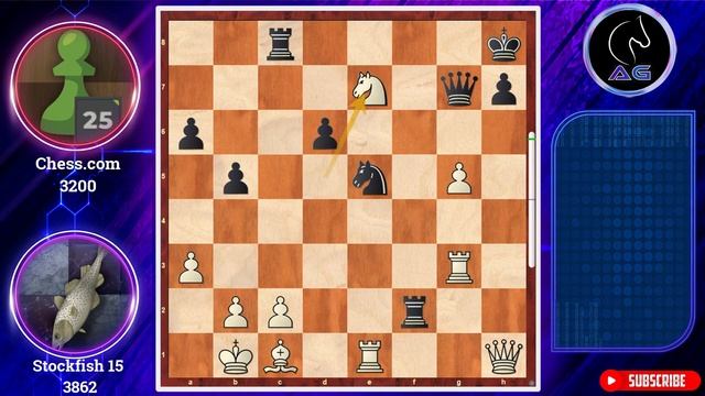 No way to lose!! || Stockfish 15 vs chess.com max engine смотреть онлайн