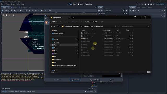 Godot Export To WebGL HowTo смотреть онлайн