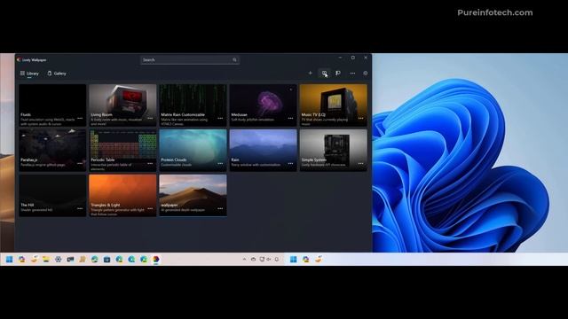 Windows 11: Set A LIVE Wallpaper To Animate Your Desktop