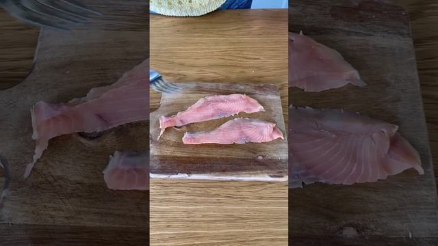 thumb-Кета филе-ломтики без консервантов спецпосол Деликатеска 300г-2}