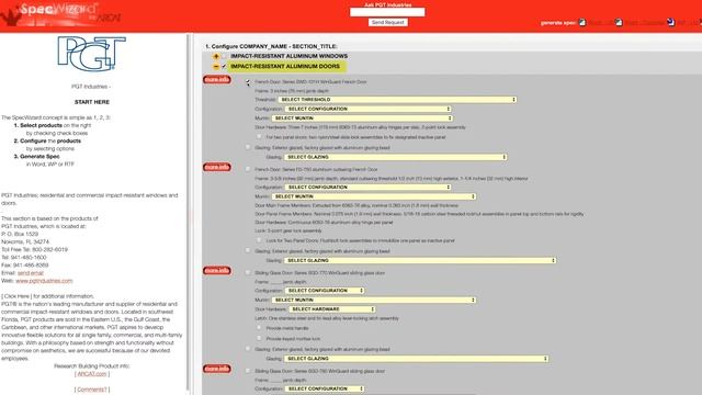 PGT SpecWizard Video for Impact Resistant Windows and Doors смотреть онлайн
