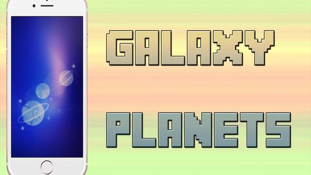 Wallpaper Galaxy Planets en présentation par iPhone Legende смотреть онлайн
