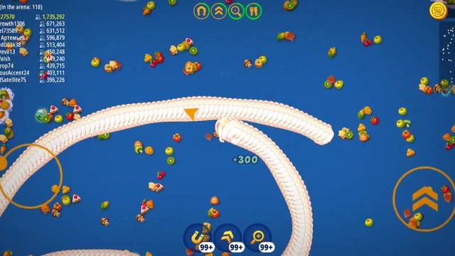 Worms Zone h4ck full trap a biggest snake top 001 - SnakeGames смотреть онлайн