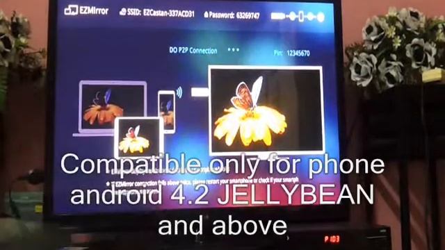 ezCast Wireless display Android Phone on TV Hdmi смотреть онлайн
