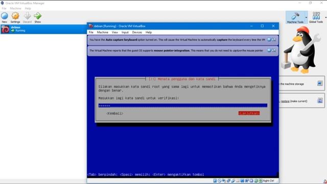 Tutorial Instalasi Linux Debian dengan VirtualBox ! смотреть онлайн
