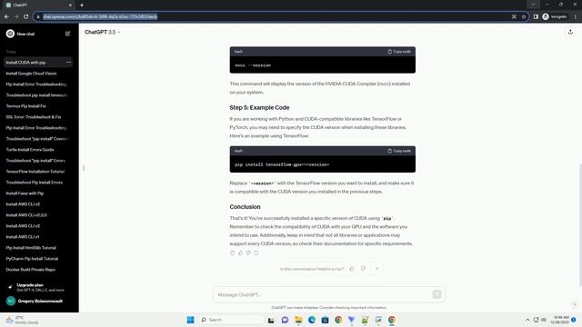 pip install cuda version смотреть онлайн