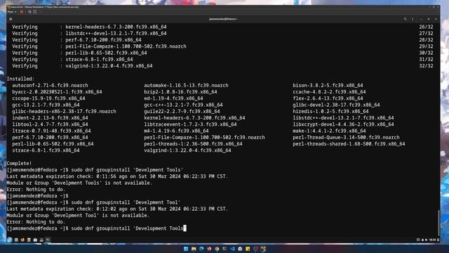 Fedora Window Manager BSPWM Series - 02 - Instalacion de Dependencias de Desarrollo - Linux смотреть онлайн