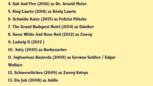 Volker Michalowski Movies list Volker Michalowski| Filmography of Volker Michalowski смотреть онлайн