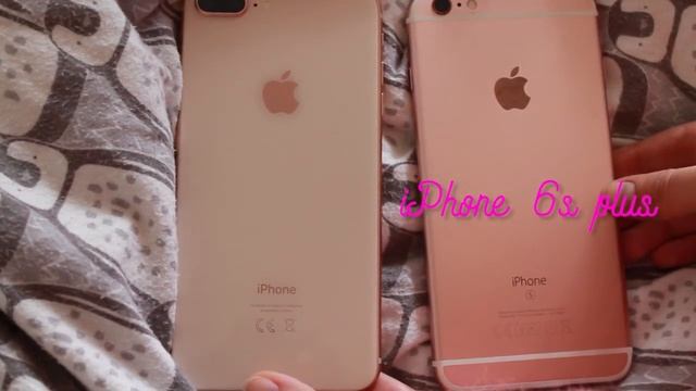 iPhone 8 plus vs iPhone 6s plus comparison! [Gold/Rose Gold] смотреть онлайн