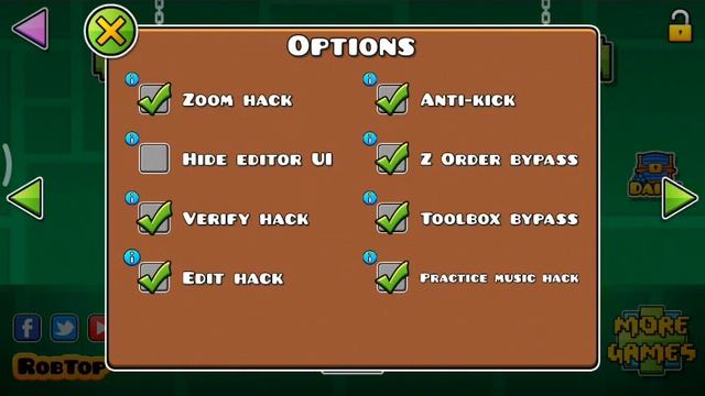 cara download geometry Dash mod menu смотреть онлайн