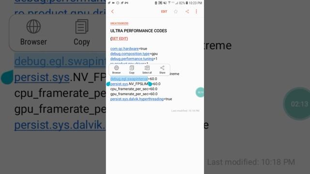 HOW TO TURN ON EXTREME PERFORMANCE MODE ON ANDROID (set edit) No Root #setedit смотреть онлайн