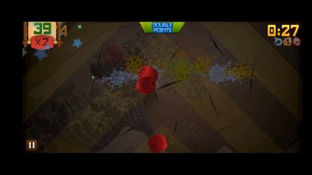 Fruit Ninja | 741 points | Using 10 fruit wave | Gameplay (iOS, Android) | Part 2 смотреть онлайн