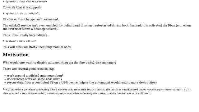 Unix & Linux: How to disable automount for external devices in openSUSE 13.2? (2 Solutions!!) смотреть онлайн