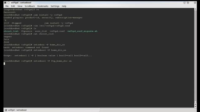 FTP Server en RHEL 6.4 смотреть онлайн