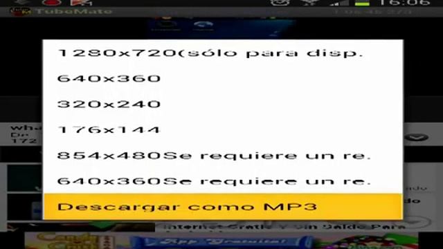TubeMate para Android смотреть онлайн