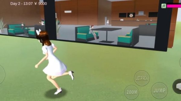 😍😍Shoujo city cafe in Sakura School simulator 🥰🥰🥰