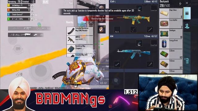 Full BOOM BAAM Live BGMI Stream #badmangs #bgmi #punjabi #facecam #streamer #newupdate смотреть онлайн