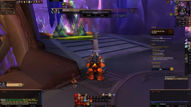 7.1.5 - World of Warcraft - (quest) - In defense of the Exodar смотреть онлайн