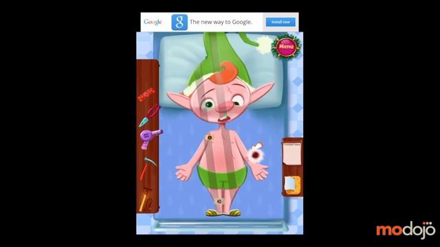 Santa Rescue Saga (iPhone/iPad) Inflate The Elf Pt.2 смотреть онлайн