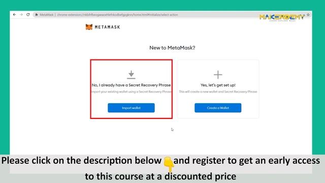 Setting Up A Meta Mask Wallet (2021) | Learn NFTs the easy Way смотреть онлайн