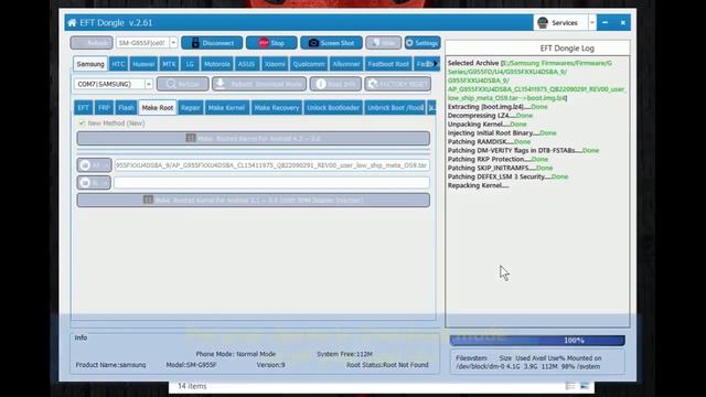 Make To root all New Samsung Devices by Only EFT Dongle V 2.61 Exclusive 2019 смотреть онлайн