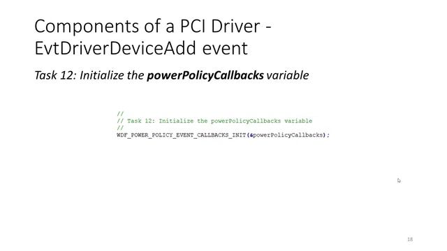 Tutorial 11 - Windows Driver Framework - Components of a PCI Driver - EvtDriverDeviceAdd event смотреть онлайн