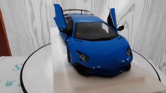 Autoart 1/18 74559 LAMBORGHINI AVENTADOR LP750-4 SV(BLU LEMANS/BLUE) смотреть онлайн