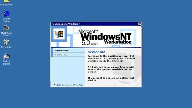 Windows NT 5.0 startup + CD menu смотреть онлайн