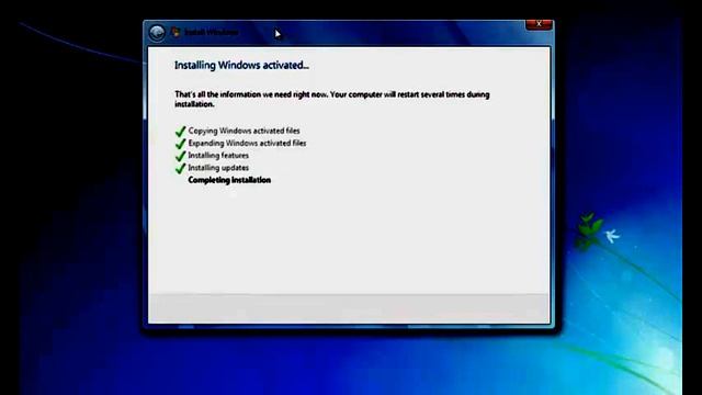 How to install windows 7 activated смотреть онлайн