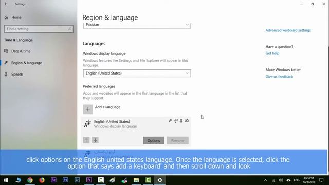 Easy Way to Add International Keyboard in Windows 10 смотреть онлайн