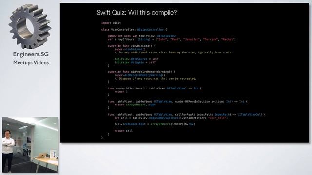 Swift Quiz 17 Jan 2017 - iOS Dev Scout смотреть онлайн