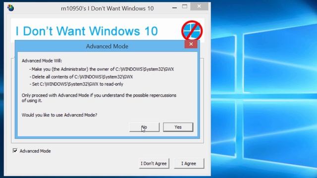 Remove the Windows 10 Reserve Notice смотреть онлайн