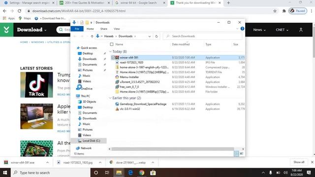 How to download and install WinRAR for FREE in Windows 10| How to extract files through WinRAR смотреть онлайн