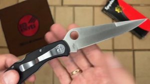 Spyderco Police G10 Plain (Реплика) - обзор!