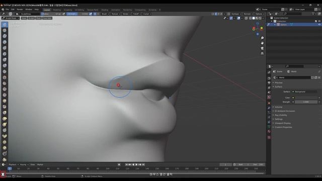24. Sculpting an attractive character face.mp4 смотреть онлайн